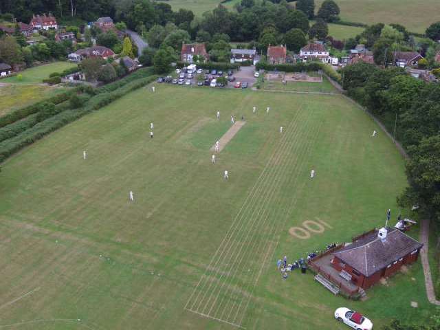 Image of Aerial photo of the ground