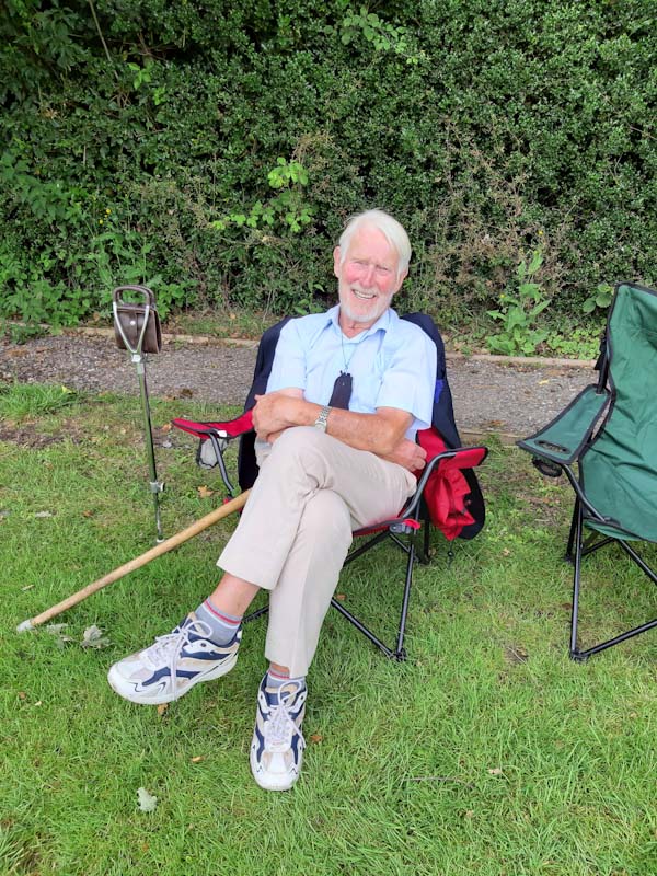 Crowhurst cricket club photo of Centenary celebrations 7th July 2019. Aerial phot of the pitch