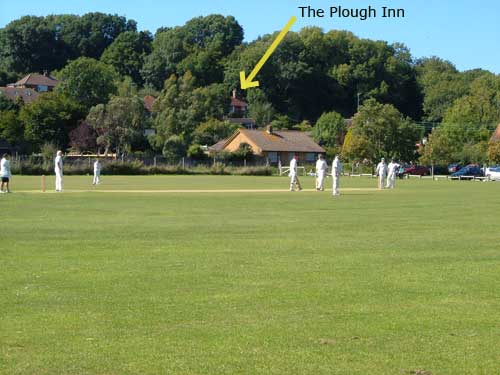 Crowhurst cricket club photo pre 2009