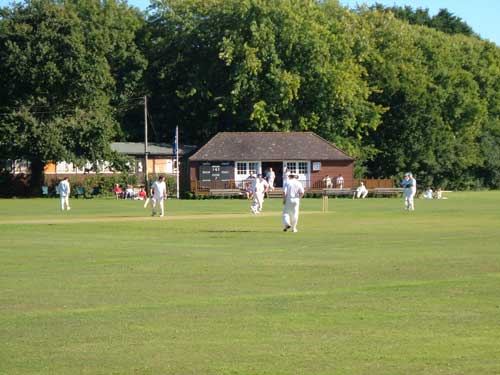 Crowhurst cricket club photo pre 2009