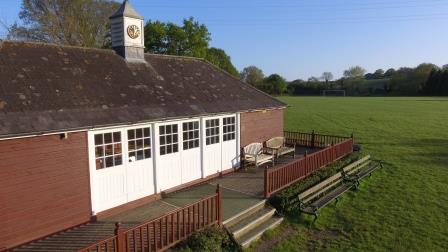 Crowhurst cricket club photo Cricket pavillion 4th May 2018