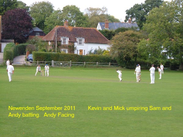 Crowhurst cricket club photo against Newenden