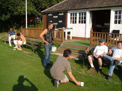 Some pictures of the Smudger Smith cup match between Crowhurst CC and the Plough Inn 2008