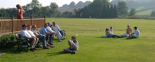 Some pictures of the Smudger Smith cup match between Crowhurst CC and the Plough Inn 2008