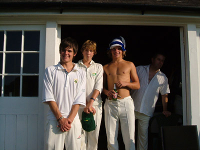 Some pictures of the Smudger Smith cup match between Crowhurst CC and the Plough Inn 2008