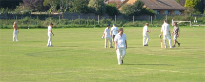 Some pictures of the Smudger Smith cup match between Crowhurst CC and the Plough Inn 2008