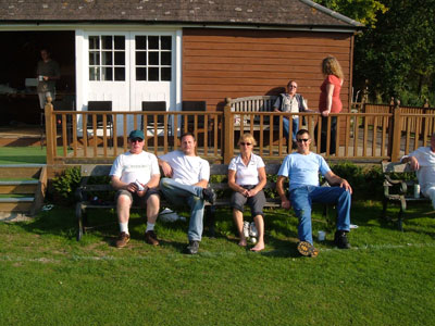 Some pictures of the Smudger Smith cup match between Crowhurst CC and the Plough Inn 2008