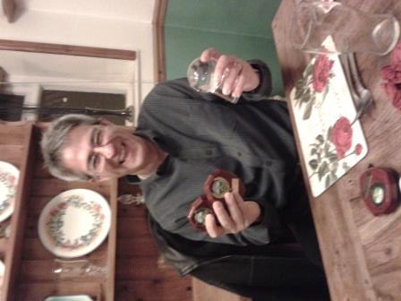 Picture of Players Player of the Year 2013 with his trophies