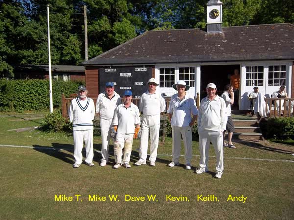 Crowhurst cricket club photo against Not The MCC 21st June 2010