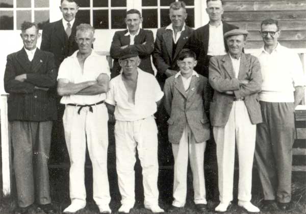 Crowhurst cricket club historical photo date unknown