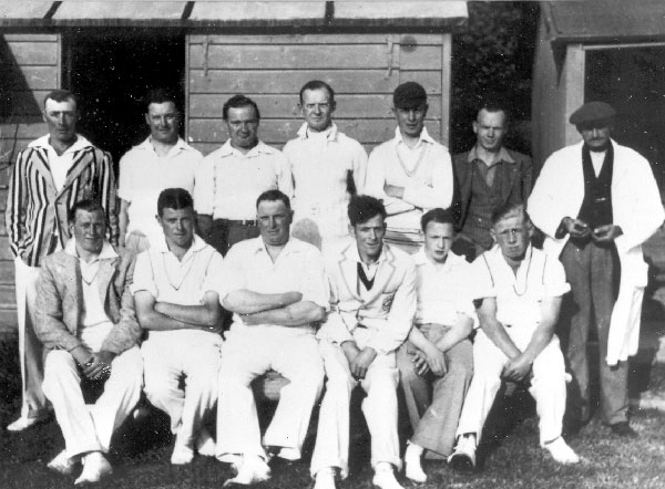 Crowhurst cricket club historical photo date unknown