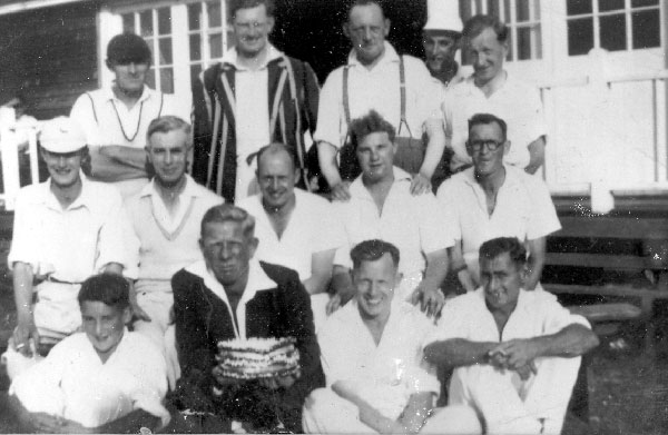 Crowhurst cricket club historical photo date unknown