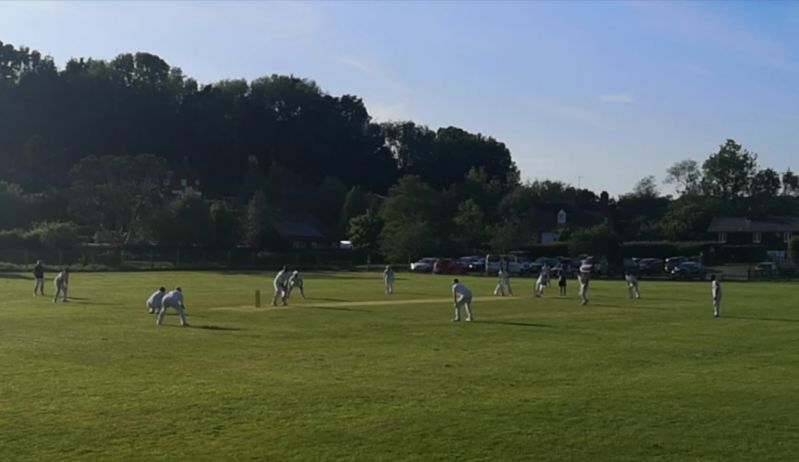 Crowhurst cricket club photo against Bodiam 6th June 2021